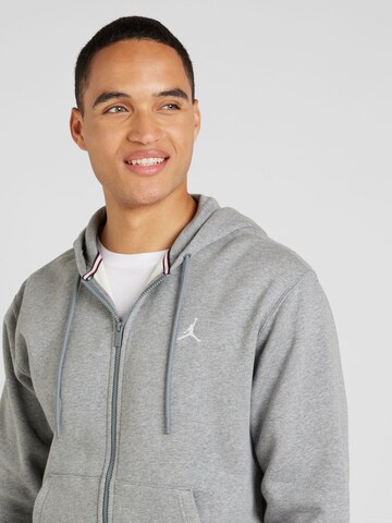 Jordan - Sudadera con cremallera en gris