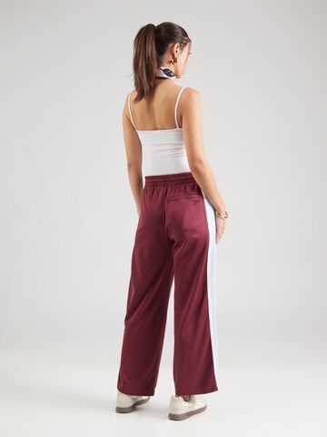 Wide leg Pantaloni de la Abercrombie & Fitch pe mov