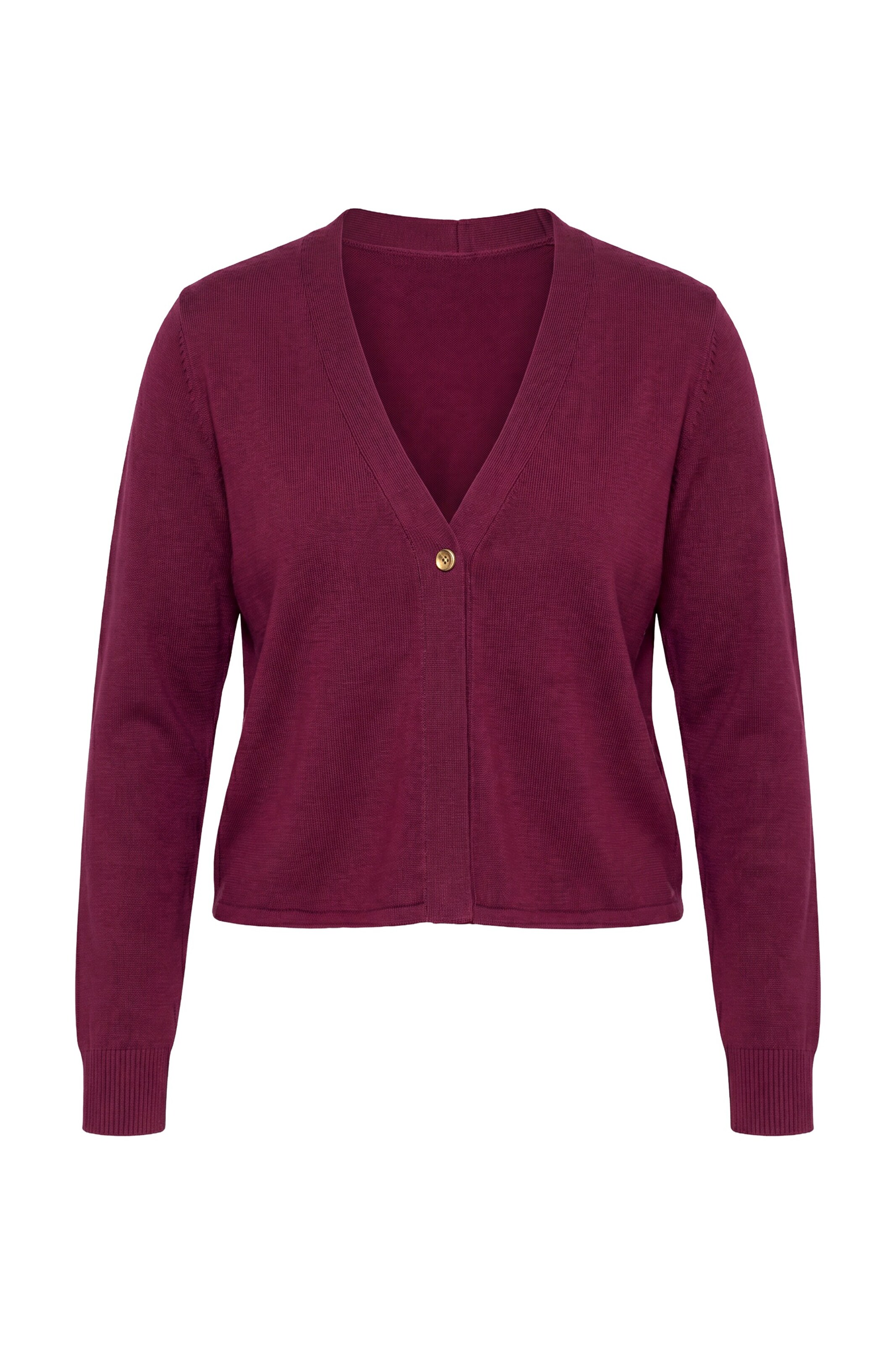 MIAMODA Strickjacke in Rot: Vorderseite
