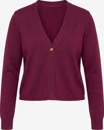 MIAMODA Strickjacke in Rot: Vorderseite