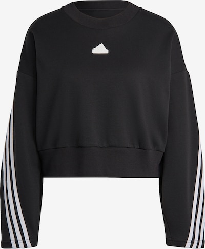 ADIDAS SPORTSWEAR Sportiska tipa džemperis 'Future Icons 3-Stripes', krāsa - melns / balts, Preces skats