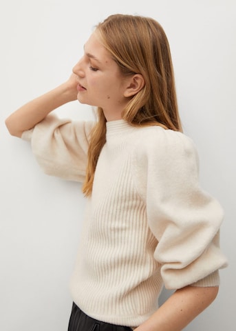 MANGO Pullover 'Maon' in Beige