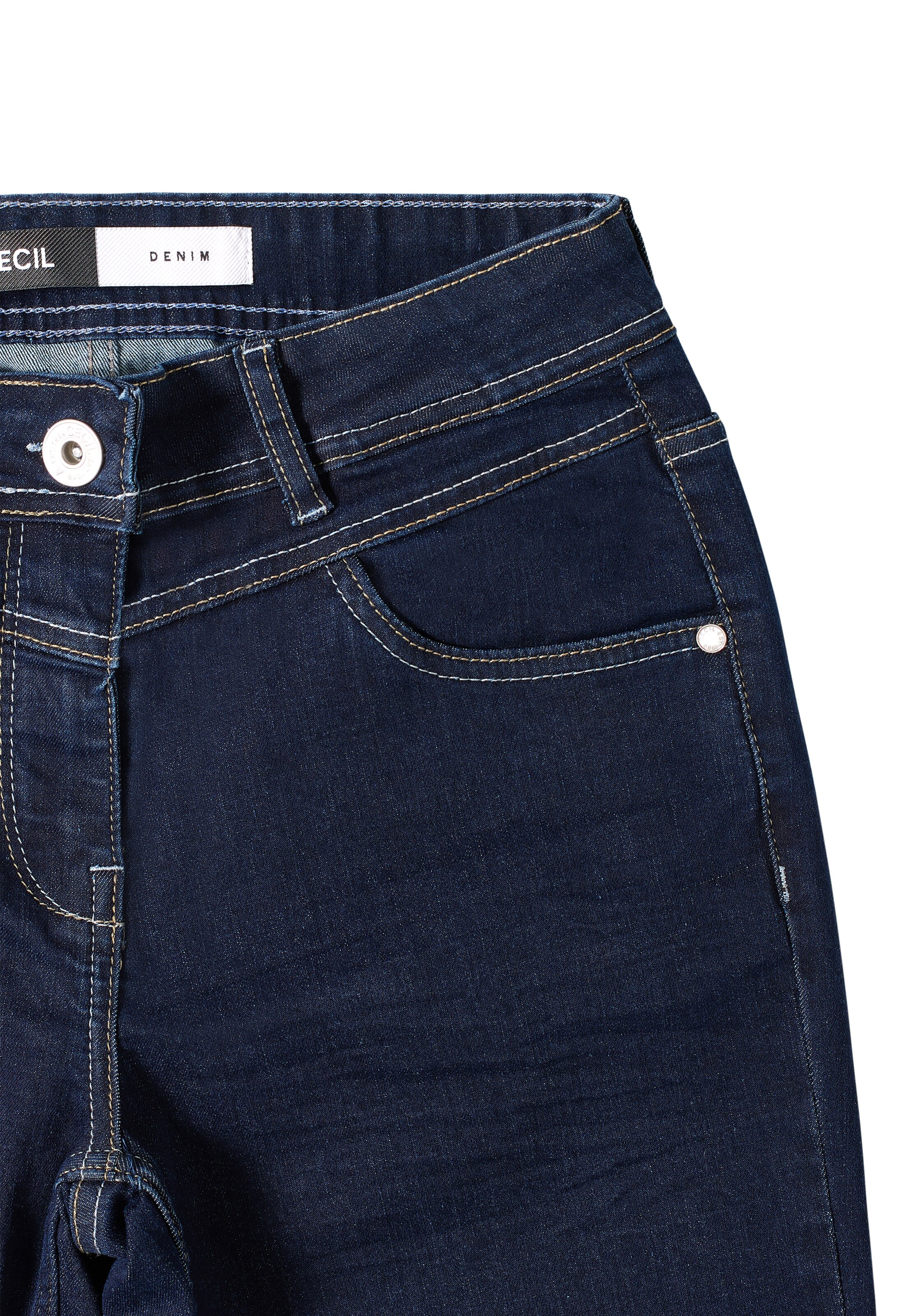 CECIL Regular Jeans in Blau