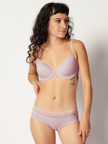 Skiny T-Shirt BH in Pink: Vorderseite