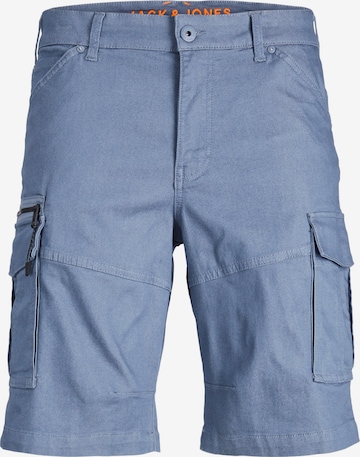 JACK & JONES Cargo Pants 'Dex' in Blue: front