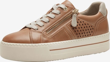 JANA Sneakers laag in Bruin: voorkant