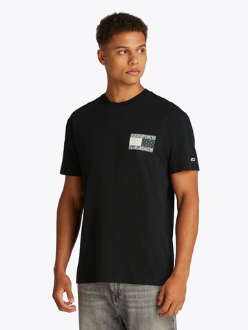 Tommy Jeans Футболка в Черный: спереди