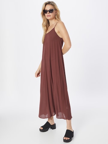 ABOUT YOU Summer Dress 'Caro' in Brown