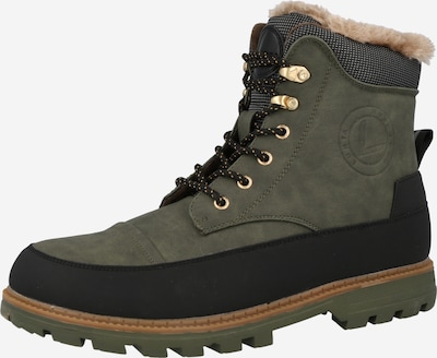 Botine 'REILU' LUHTA pe verde / negru, Vizualizare produs