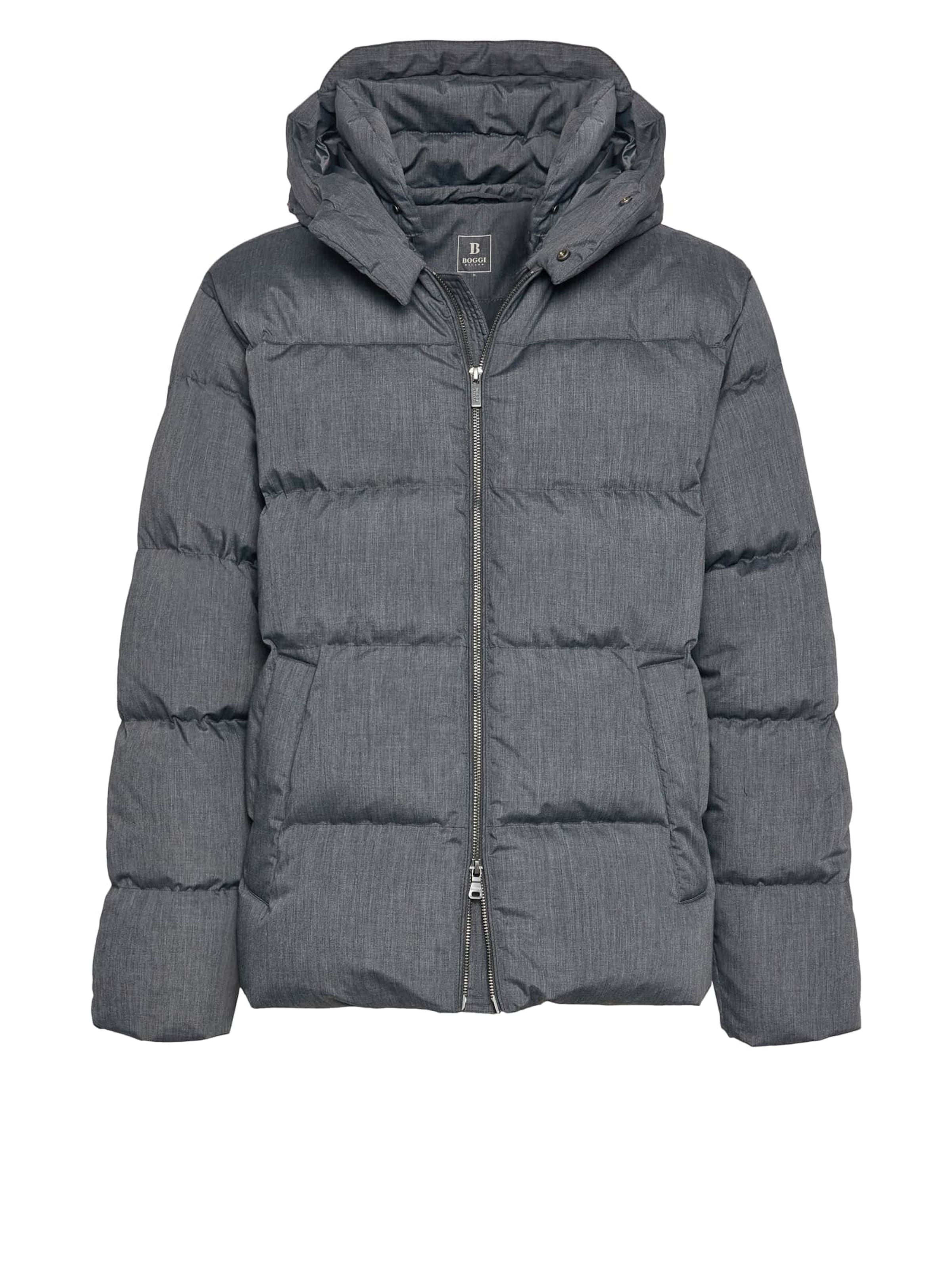 Veste d’hiver Boggi Milano en gris : devant