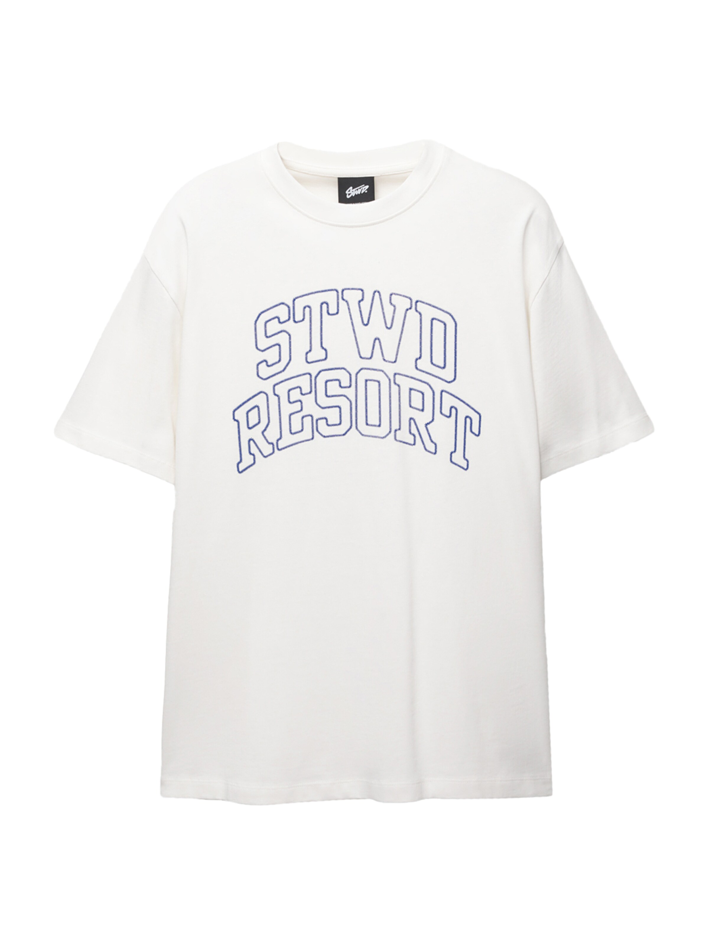 Pull&Bear Tričko - Biela: predná strana