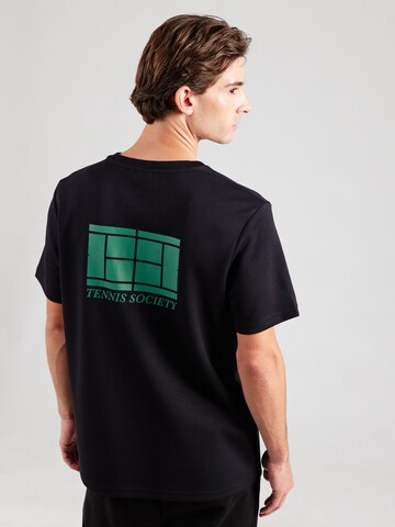 juoda FILA Sportiniai marškinėliai 'LENNIK': priekis