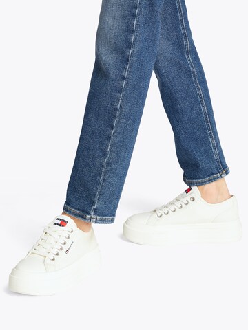 Tommy Jeans Σνίκερ χαμηλό σε λευκό