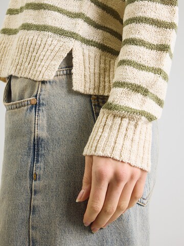 VILA Pulóver 'VIPOCA' - bézs