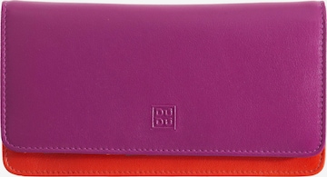 DuDu Wallet in Purple: front