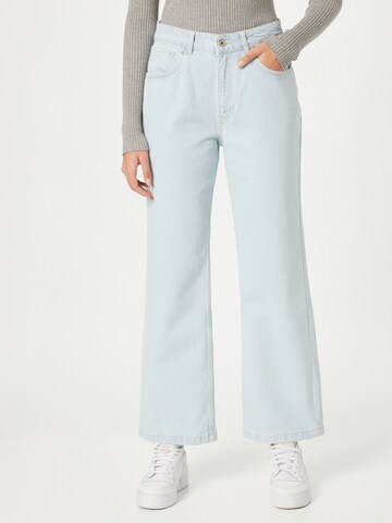 The Ragged Priest Wide Leg Jeans in Blau: predná strana