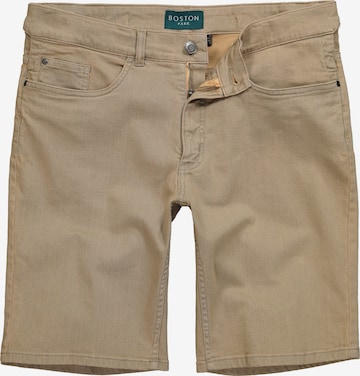 Jean 'Bermuda' Boston Park en beige : devant