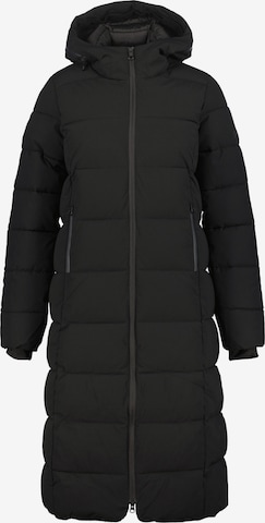 ICEPEAK Pitkä talvitakki 'Brilon' värissä musta: etupuoli