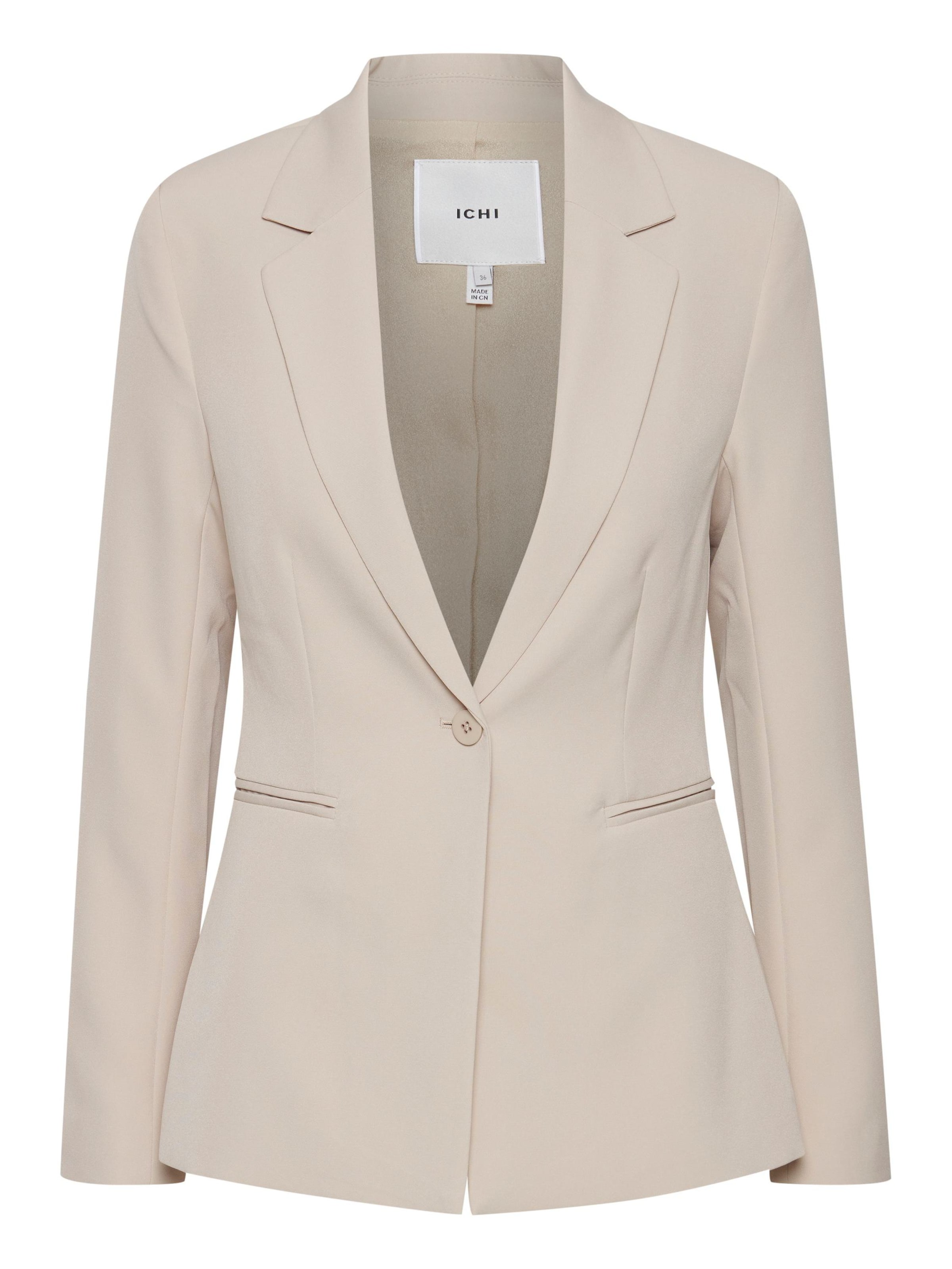 ICHI Blazer 'IHLEXI' in Beige: Vorderseite