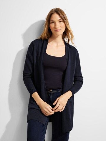 Cardigan CECIL en bleu : devant