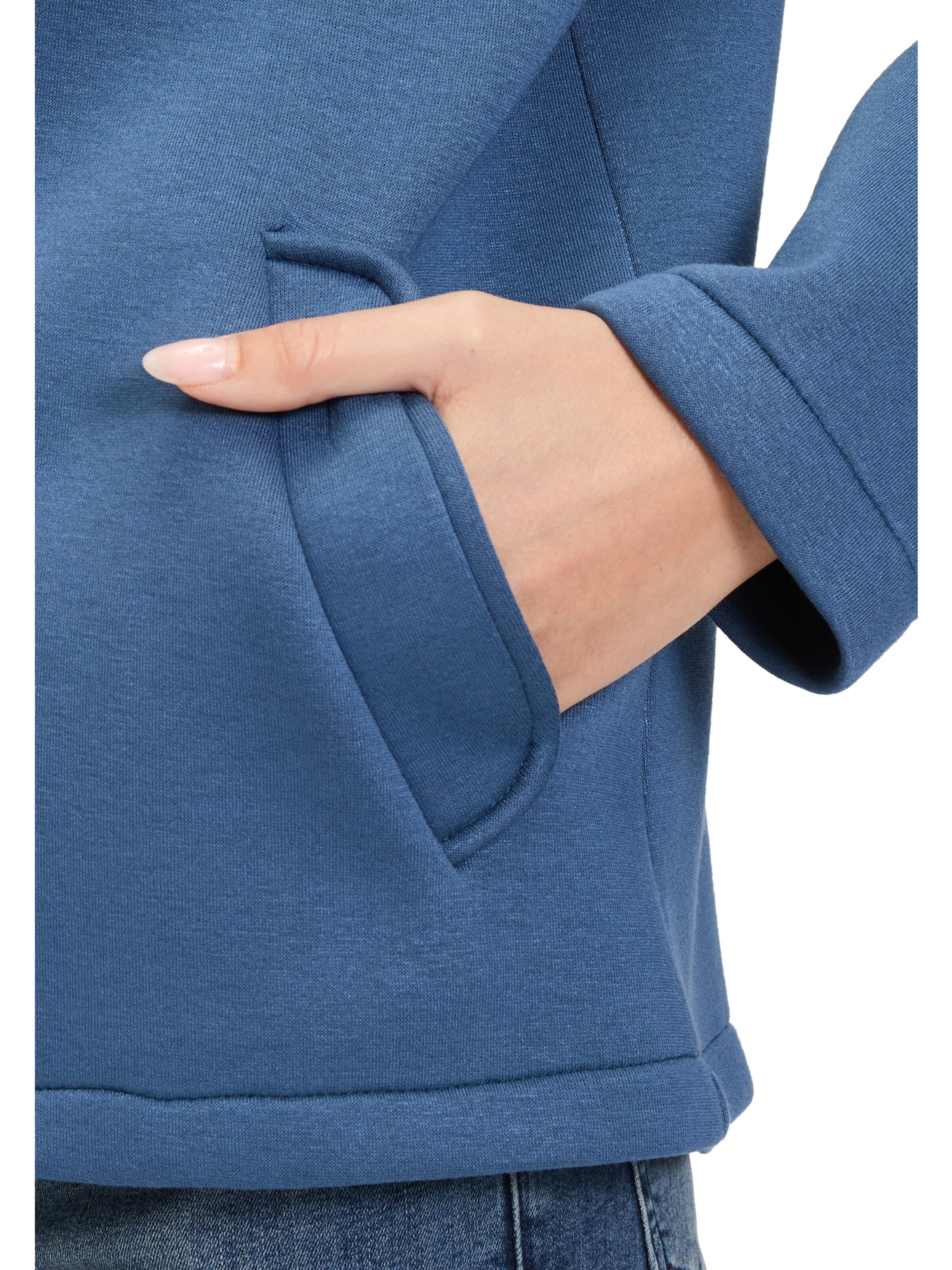 Amber & June Sweatvest in Blauw