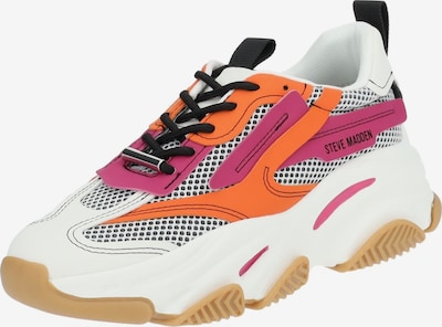 STEVE MADDEN Sneaker low in orange / pink / weiß, Produktansicht
