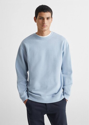 MANGO TEEN Sweatshirt 'Round6' in Blau: predná strana