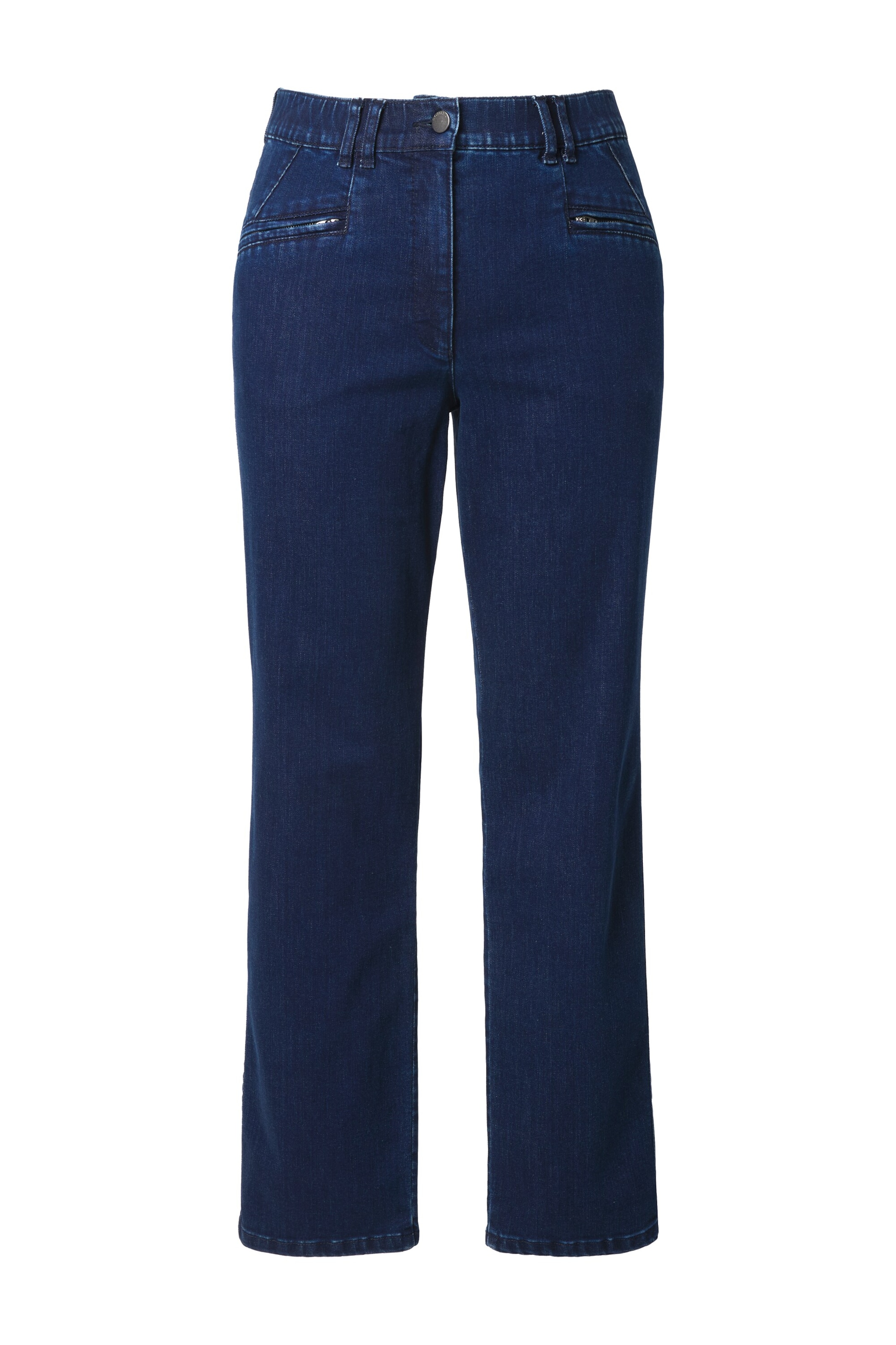 Ulla Popken Regular Jeans in Blau: Vorderseite