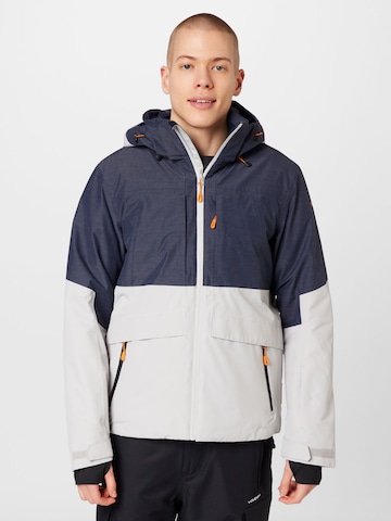 ICEPEAK Outdoorjacke 'CALLAHAN' in Grau: predná strana