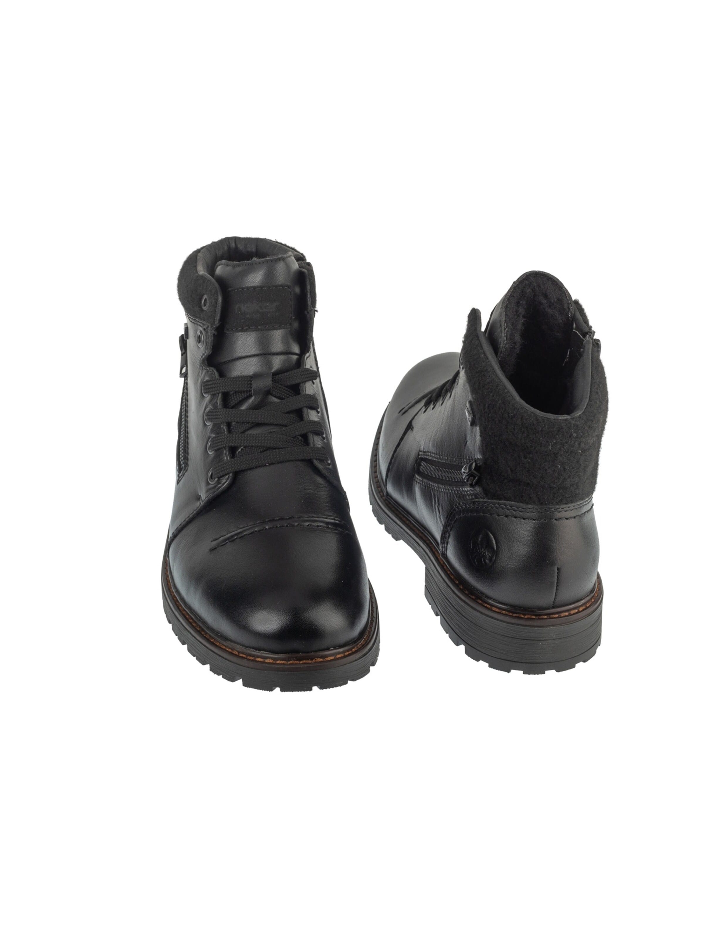 Rieker Veterboots 'Rieker Shoes 32020' in Zwart