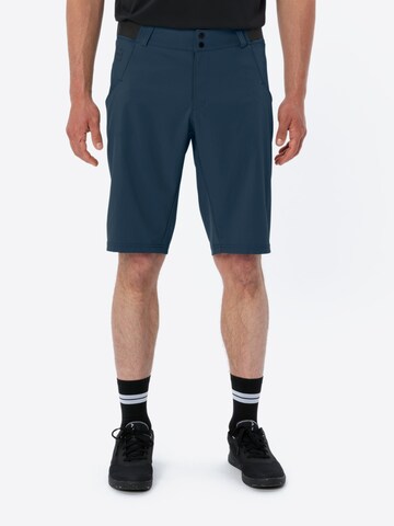 VAUDE Regular Outdoor trousers 'Loamer' in Blue: front