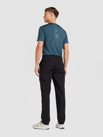 EA7 Emporio Armani Regular Trousers in Black
