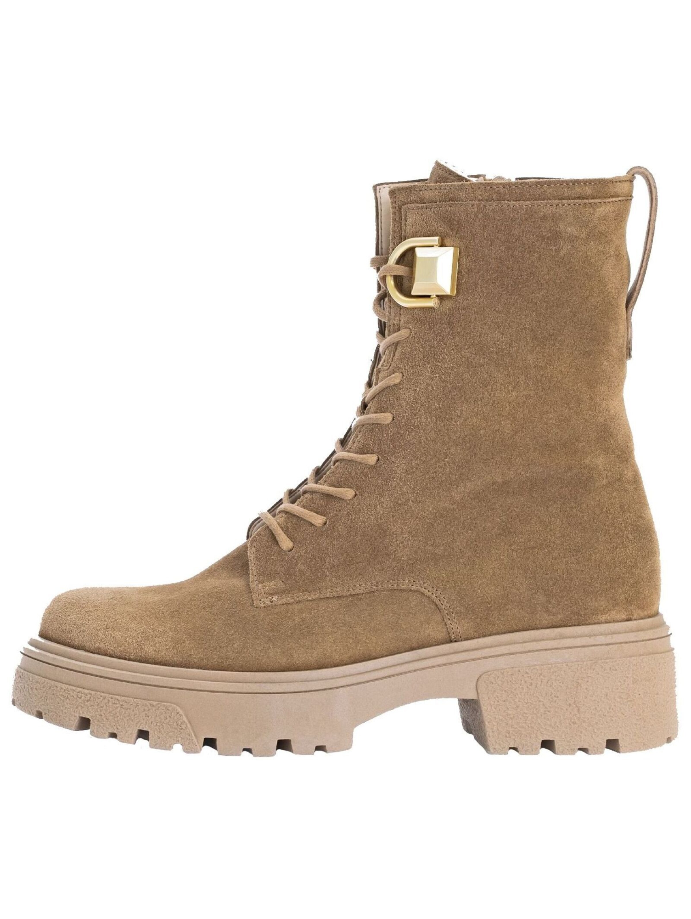 GABOR Schnürstiefelette in Braun: Vorderseite