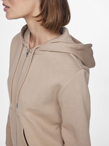 PIECES Sweatjakke 'CHILLI' i beige