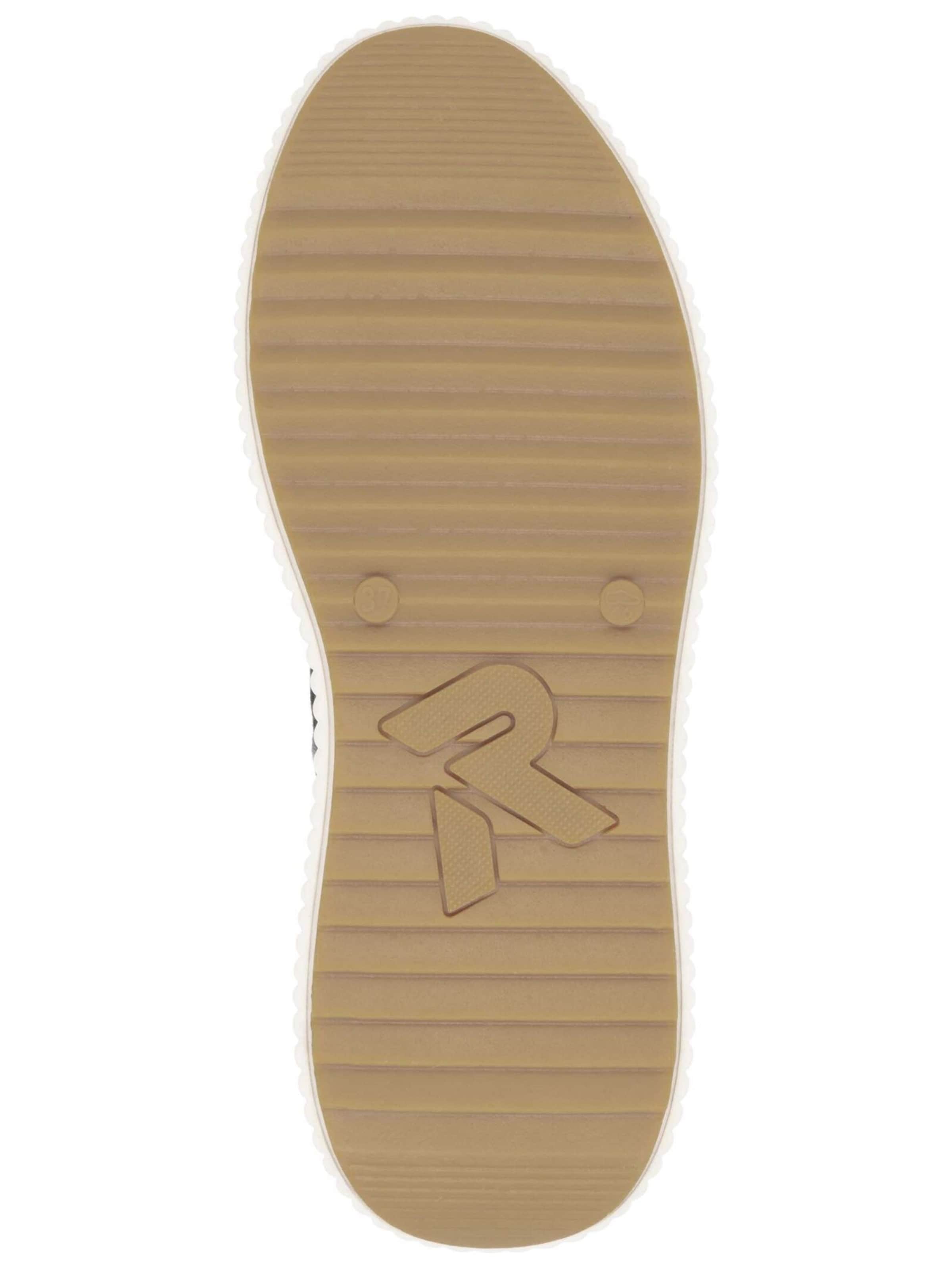 Rieker - Botim com fivela em preto