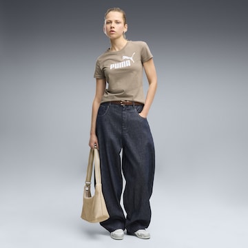 PUMA Performance shirt 'ESS No. 1' in Beige
