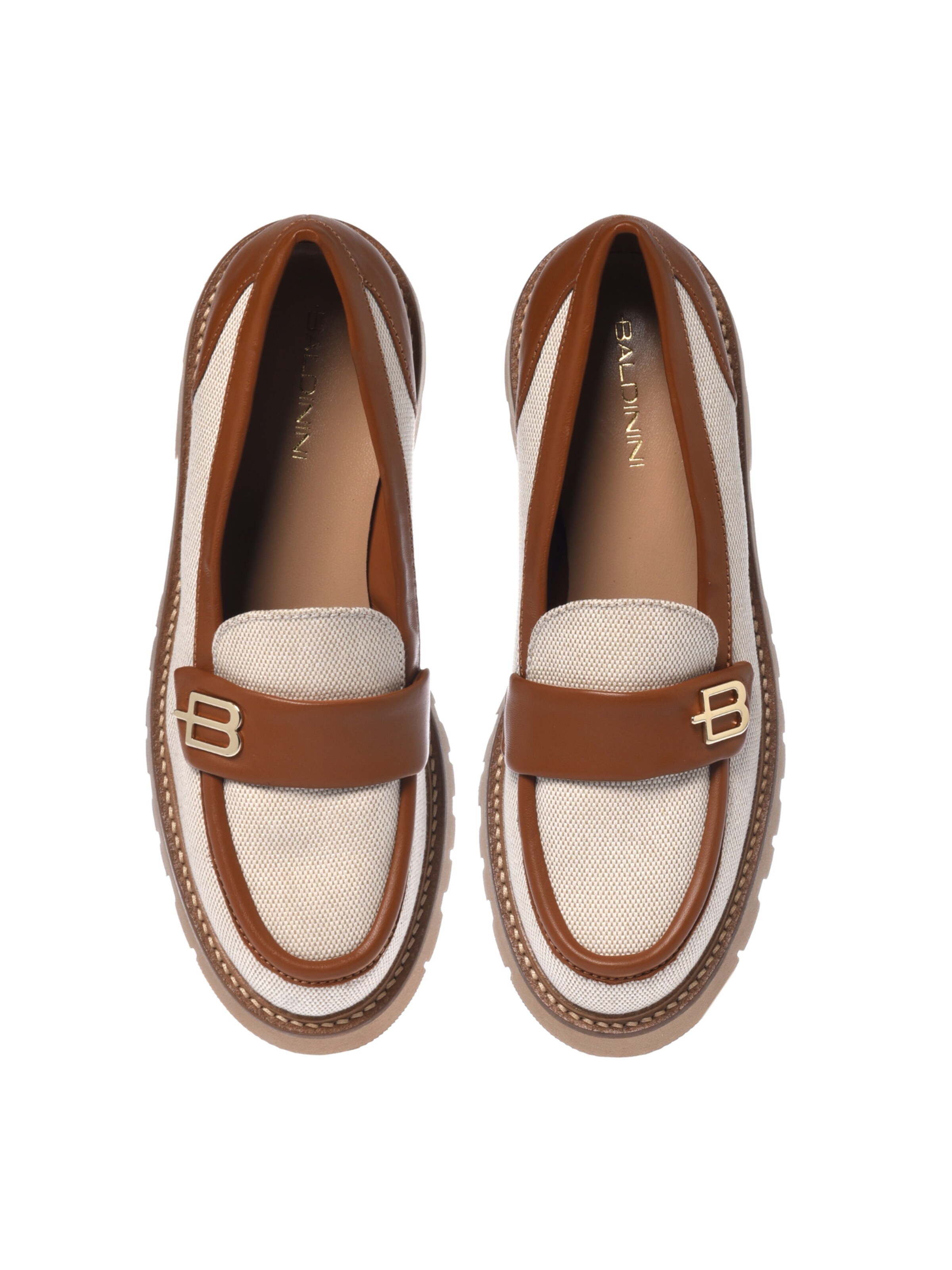 BALDININI Mocassins in Bruin