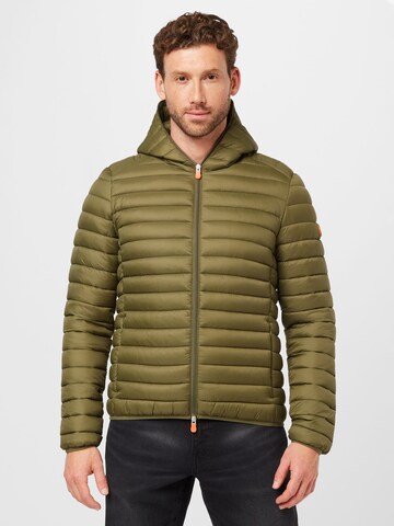 SAVE THE DUCK Between-season jacket 'Donald' in Green: front