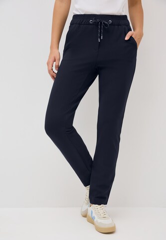 CECIL Slim fit Pants 'Tracey' in Blue: front