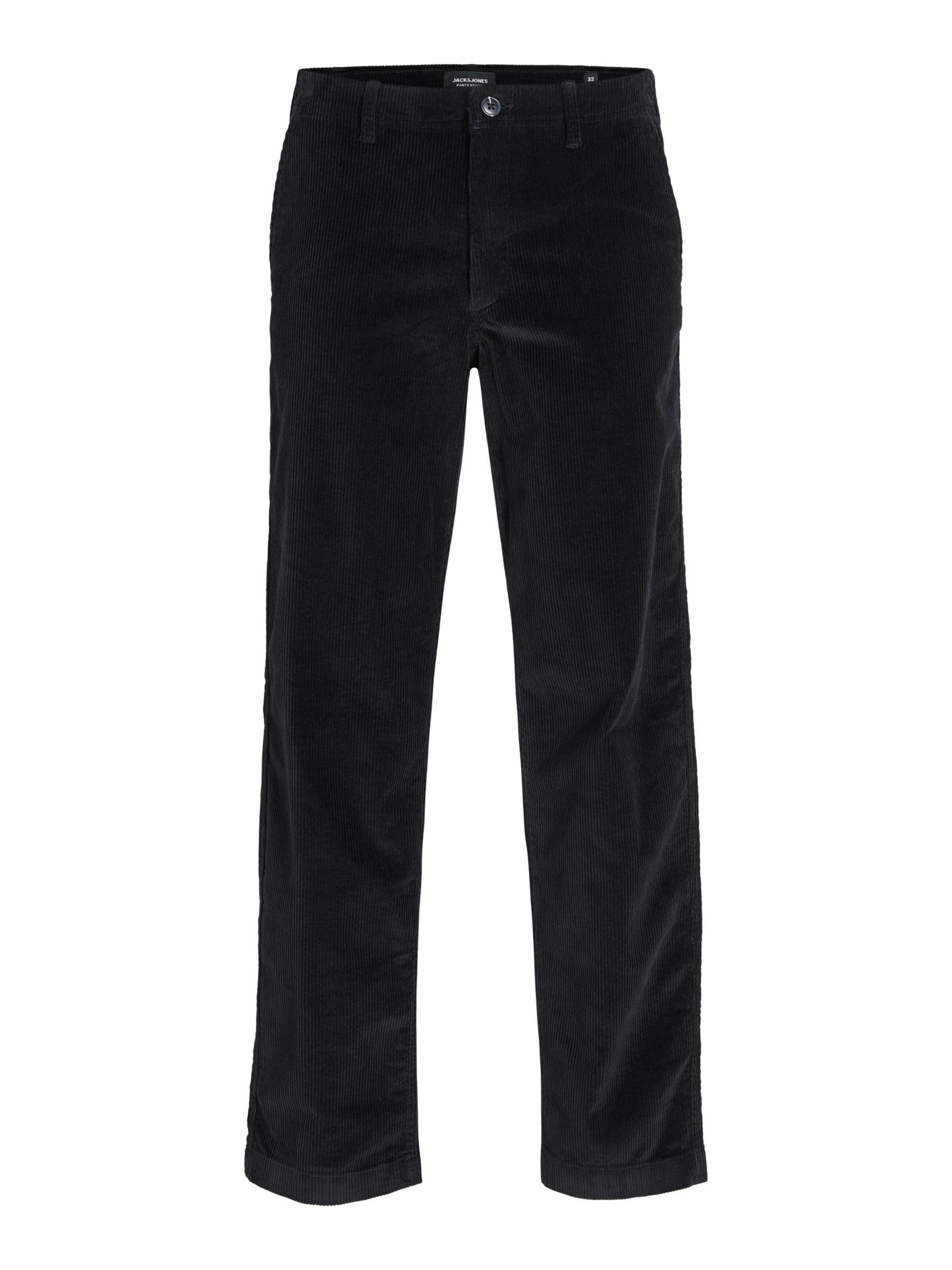 JACK & JONES Chinohose in Schwarz: Vorderseite