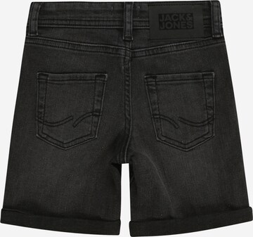 melns Jack & Jones Junior Standarta Džinsi 'RICK ORIGINAL'