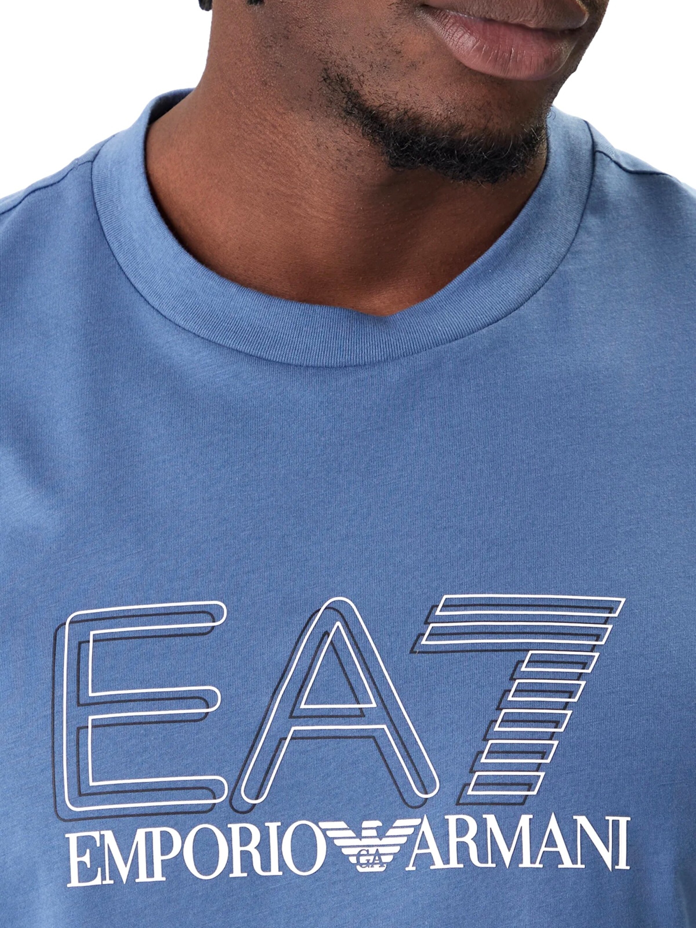 EA7 Emporio Armani Shirt in Blue