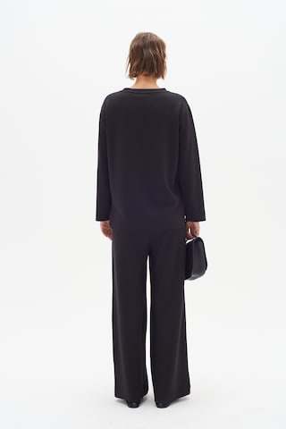 InWear Wide leg Trousers 'Gincent' in Black