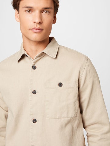 !Solid Between-Season Jacket 'Brenton' in Beige