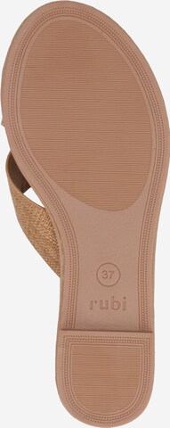 rubi Pantoletter 'Everyday Scarlett Xover' i beige