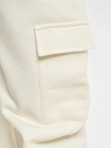 Loosefit Pantalon cargo DEF en blanc