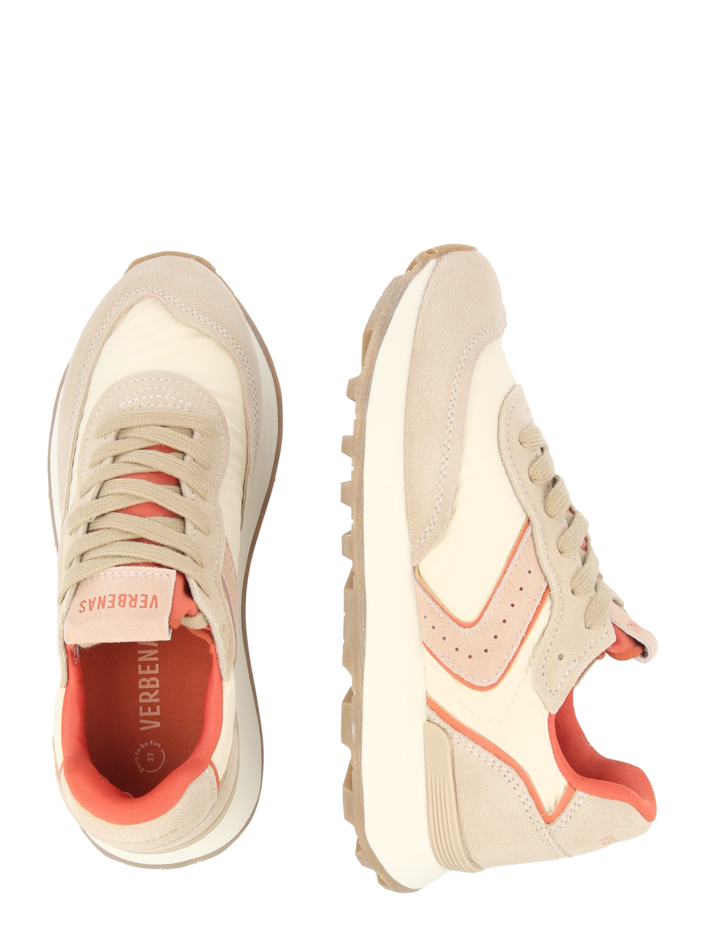 VERBENAS Sneakers laag 'CLODETTE TESSALI' in Beige