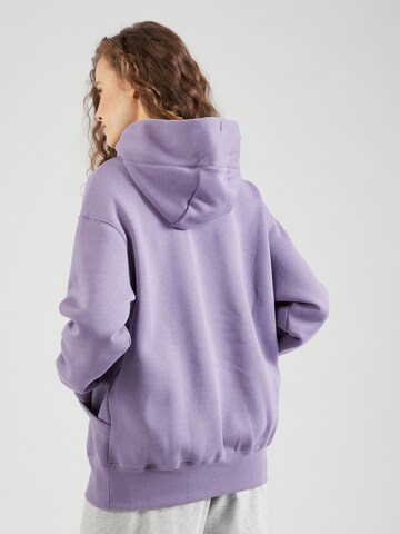 Nike Sportswear Sweatshirt 'Phoenix Fleece' in Purple