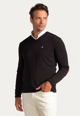 Sir Raymond Tailor Sweater 'Los Angeles' in Black