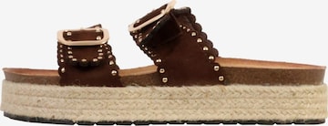 Sandalo 'Joalice-Sandalen zum Hineinschlüpfen' di Super Mode in verde: frontale
